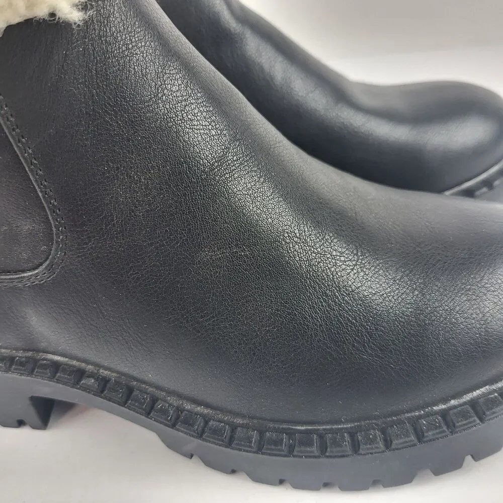 New York & Company Nelli Bootie Faux Shearling Fits Size 6.5